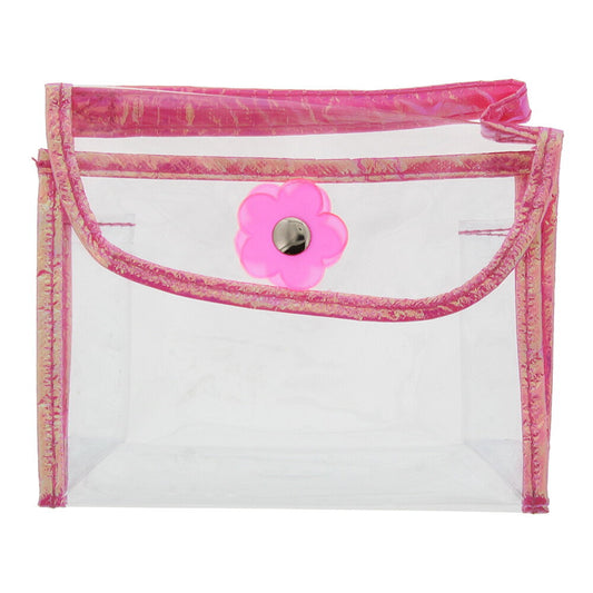 Bags Unlimited, Bags Unlimited, PVC, Textile Bag, Handbag, Clear, For Women