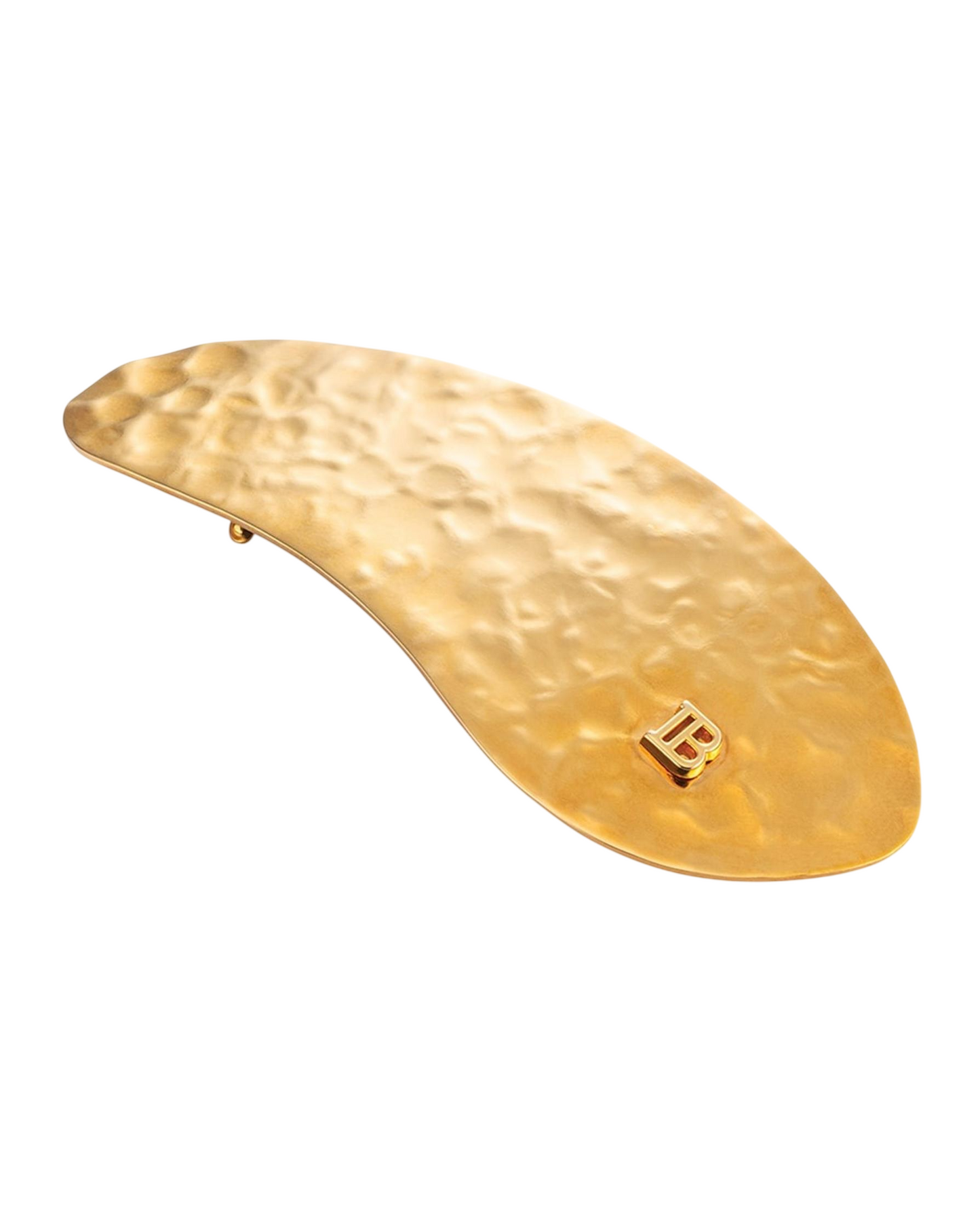 Balmain, Printemps Leaf, Hair Clip, Gold