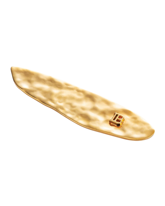 Balmain, Printemps Leaf, Hair Clip, Gold