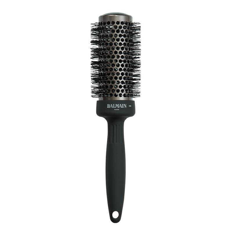 Balmain Professionnel, Ceramic, Round, Hair Brush, Black, 43 mm