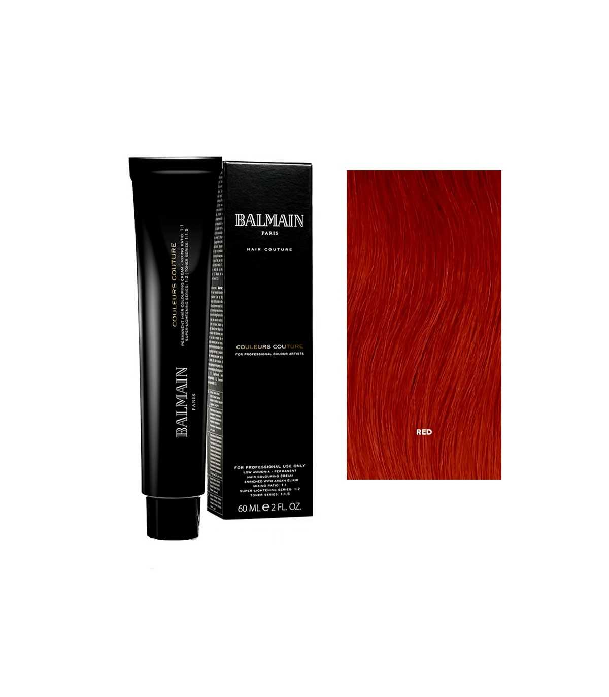 Balmain Professionnel, Couleurs Couture, Permanent Hair Dye,  Red, 60 ml