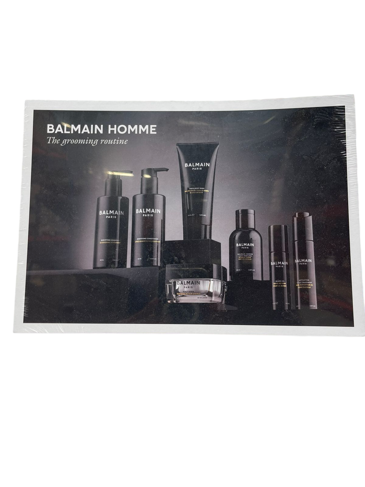 Balmain Professionnel, Homme, Card, Black & White