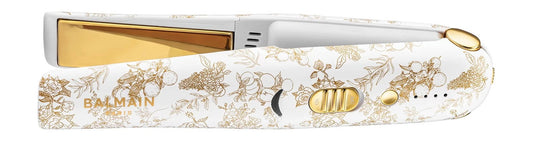 Balmain Professionnel, Limited Edition, Electric Steam Hair Straightener, White Gold
