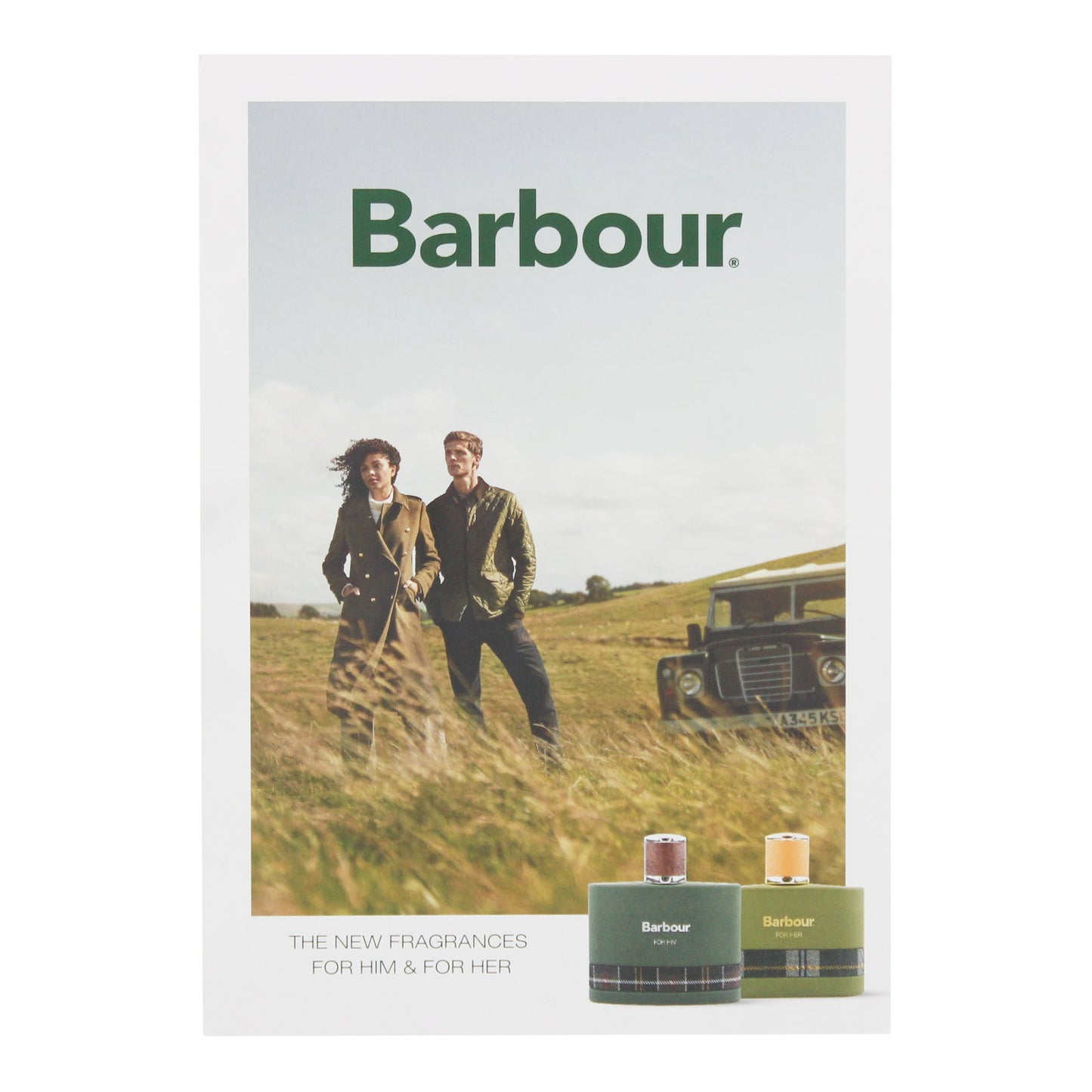 Barbour, Scented Card, Wardrobe Freshener, 1 pcs