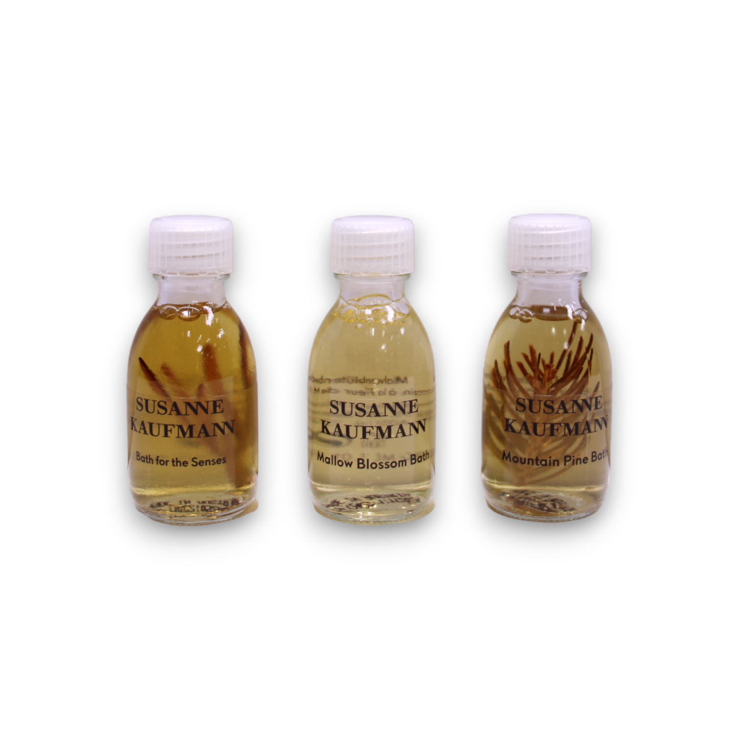 Bath Trio Set Susanne Kaufmann: Body Care Bath, For The Senses, Nourishing, Bath Oil, 30 ml + Body - view 2