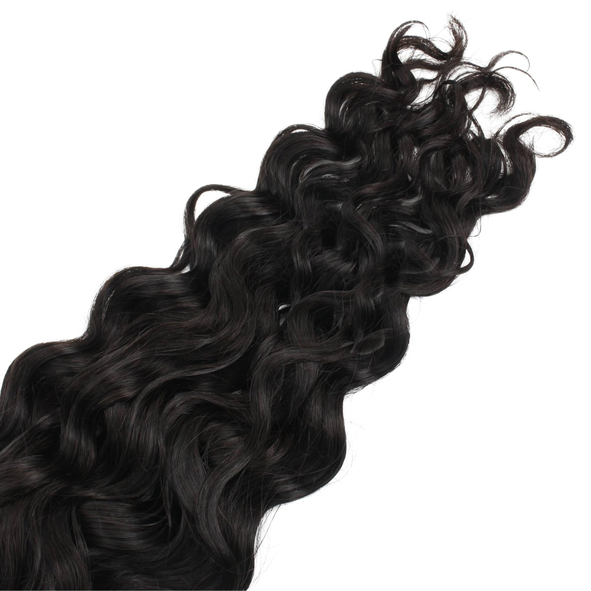 Beach Wave Bulk 100% Human Braiding Hair Luxegan