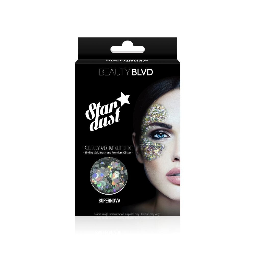 Beauty Blvd, Stardust Supernova, Loose Glitter Eyeshadow, 75 g