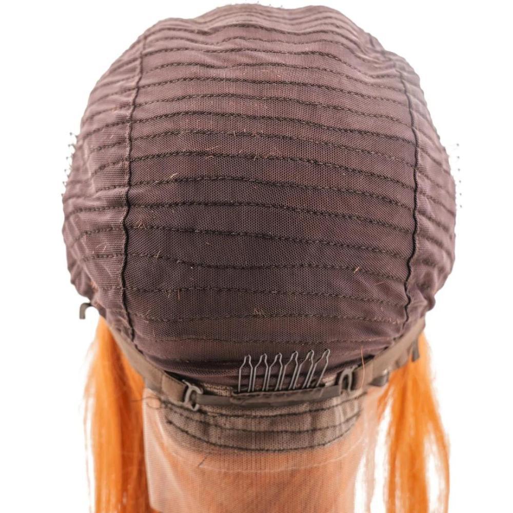 Cinnamon 13x4 Transparent Lace Front 100% Human Hair Bob Wig Luxegan