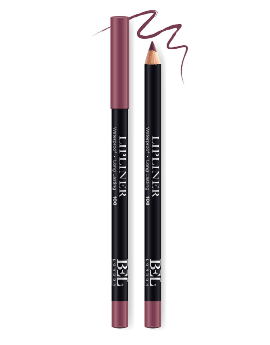 Bel London, BEL London, Hydrogenated Vegetable Oil, Waterproof, Contour, Lip Liner, 109, 0.78 g