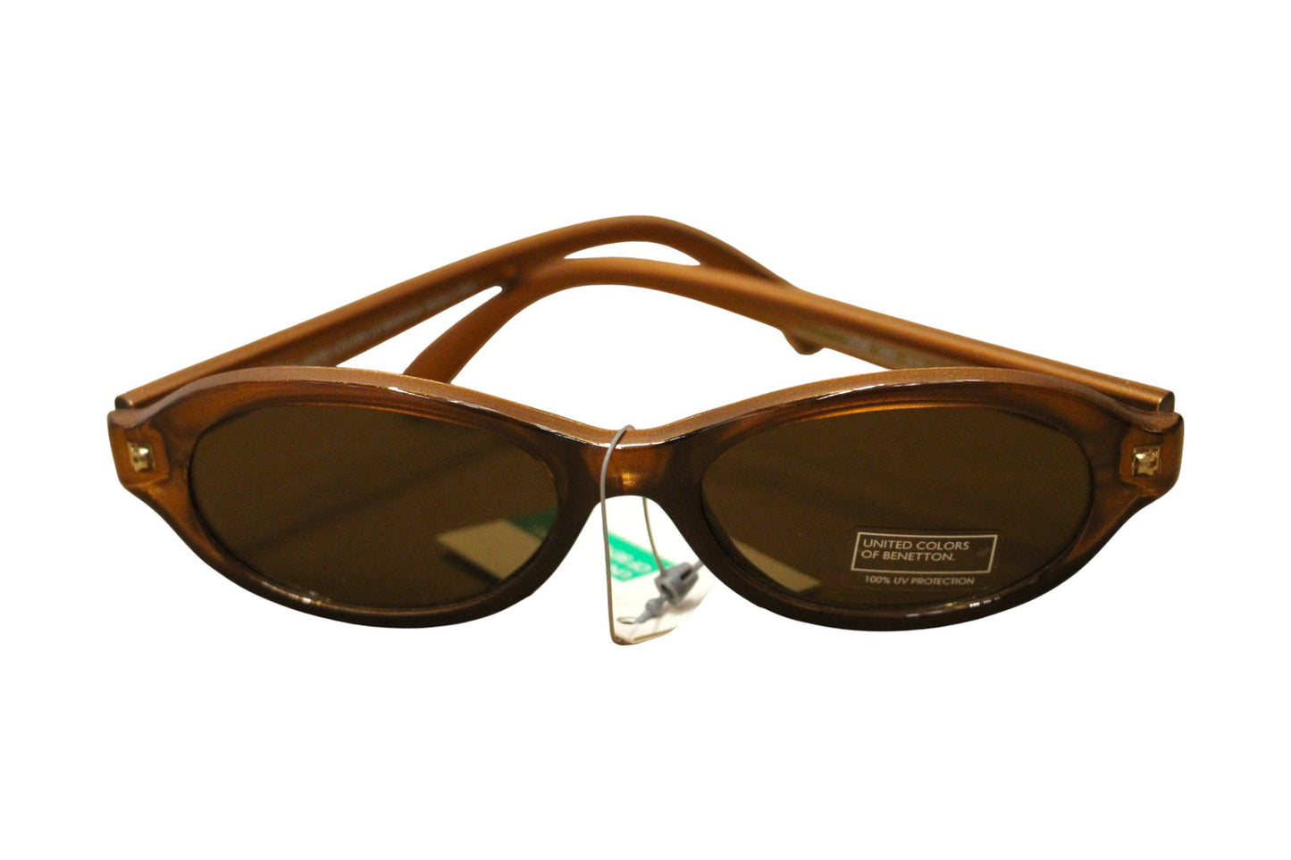 Benetton, United Colors of Benetton, Sunglasses, Bronze Oval, Unisex - view 2