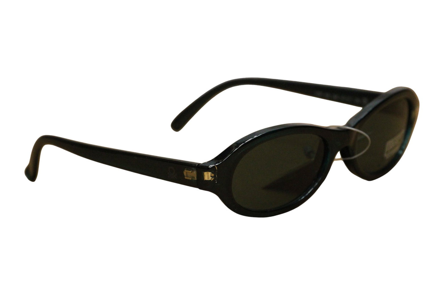 Benetton, United Colors of Benetton, Sunglasses, Green Oval, Unisex