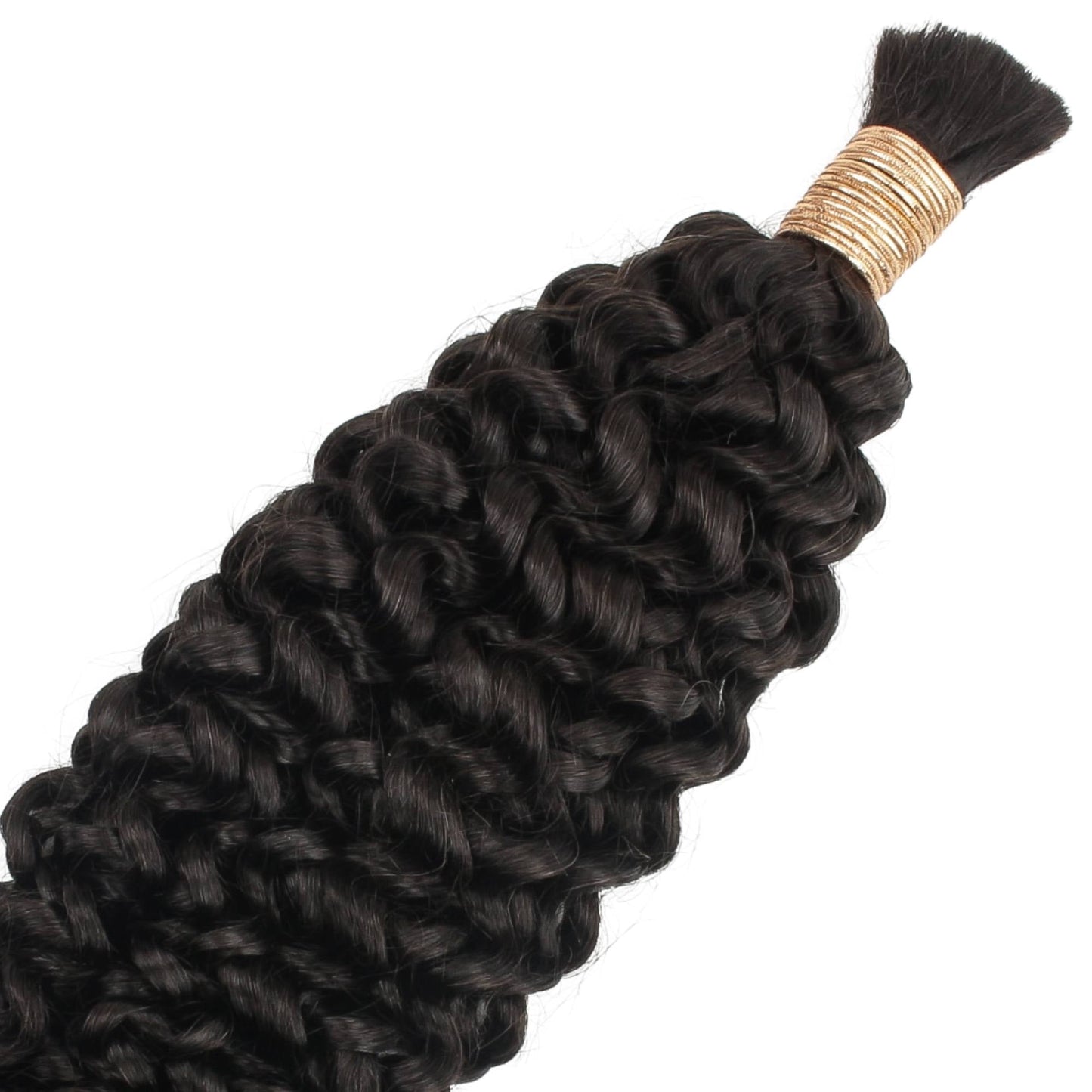 Water Wave Bulk 100% Human Braiding Hair Luxegan