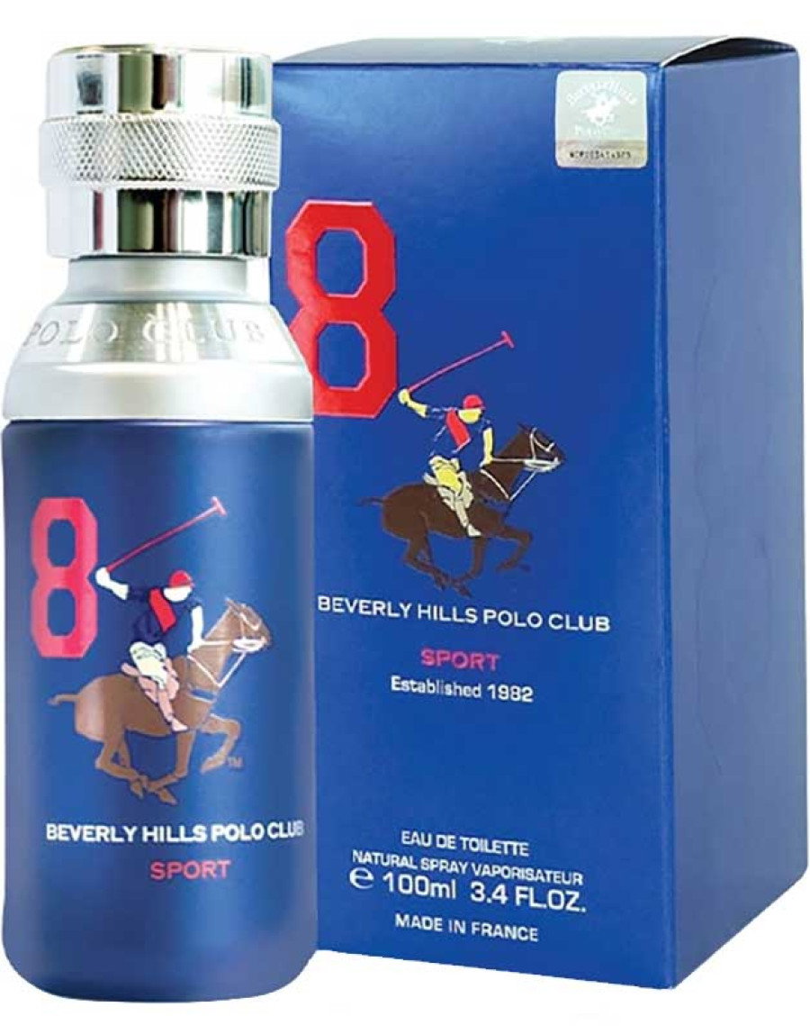 Beverly Hills Polo Club, 1982 - Sport 8, Eau De Toilette, For Men, 100 ml - view 2
