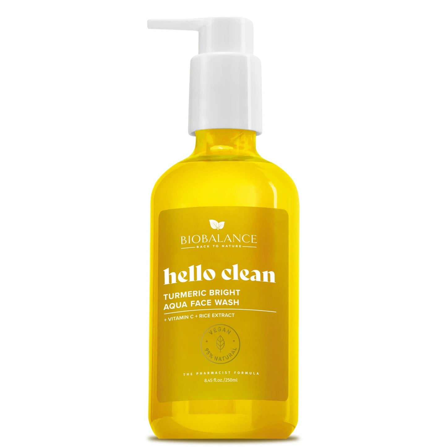 Bio Balance, Turmeric Bright, Brightening & Cleansing, Cleansing Gel, For Face, 250 ml