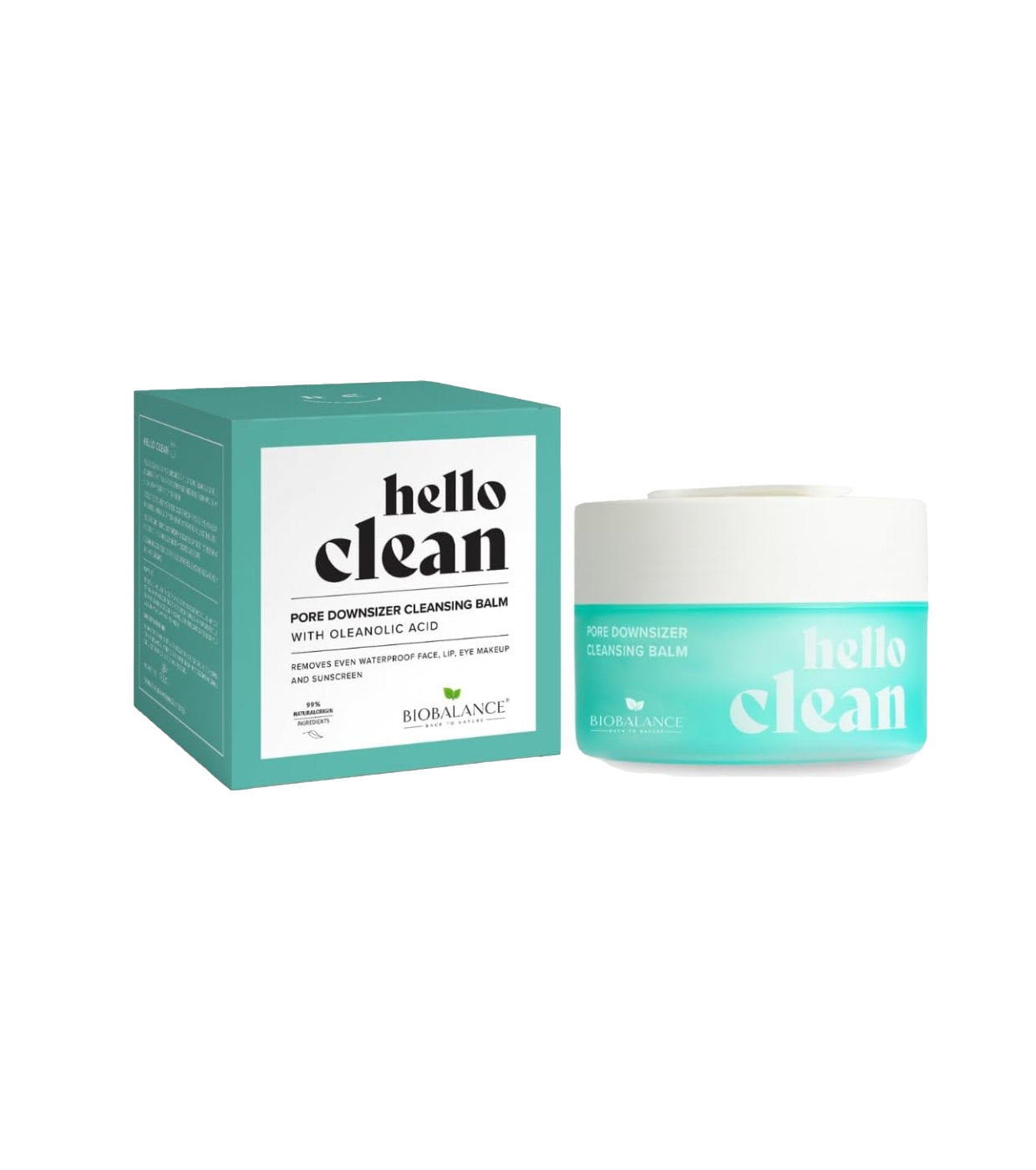 Bio Balance, Hello Clean Pore Downsizer, Cleansing & Purifying, Cleansing Balm, For Face & Eyes, 100 ml