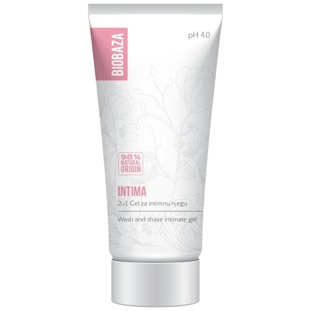 Biobaza, Intima, Natural Ingredients, Intimate Wash Gel, 30 ml