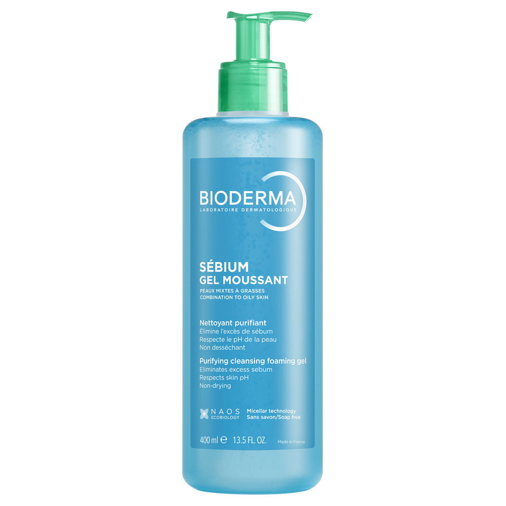 Bioderma, Sebium, Purifying, Cleansing Gel, For Face, 400 ml