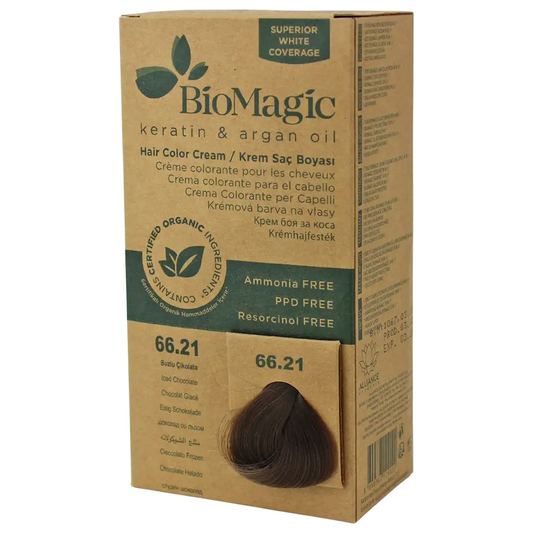 Biomagic, Biomagic, Keratin & Argan Oil, Permanent Hair Dye, 66.21 , 250 ml *Tester