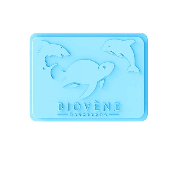Biovene, Bamboo In-Shower, Storage & Travel, Travel Case, Sky Blue, *Tester
