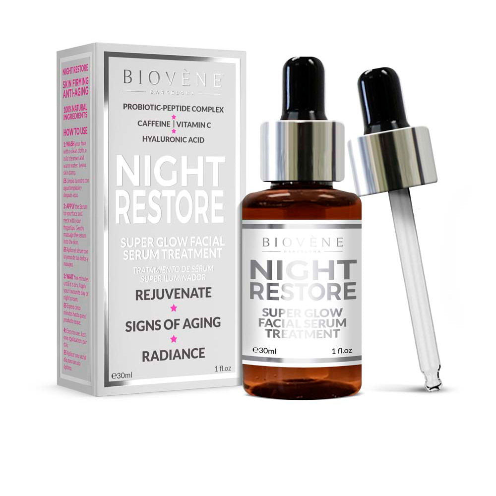 Biovene, Night Restore, Rejuvenating, Night, Serum, For Face, 30 ml