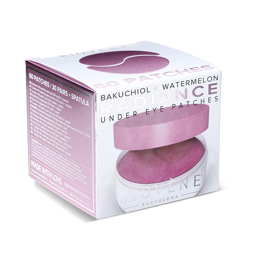 Biovene, Radiance, Bakuchiol & Watermelon, Anti-Wrinkle, Under-Eye Mask Patch, 60 pcs