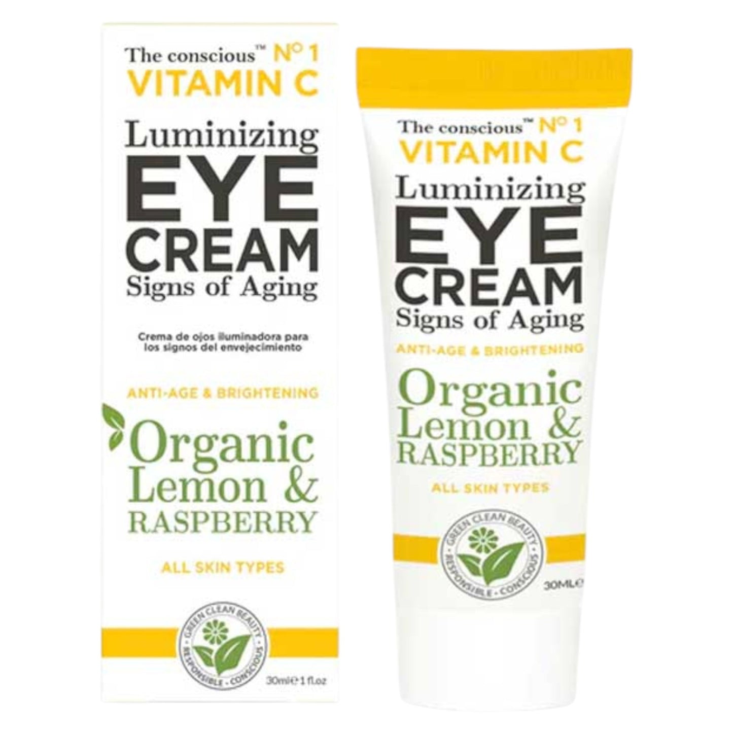 Biovene, The Conscious No.1, Vitamin C, Illuminate, Eye Cream, 30 ml