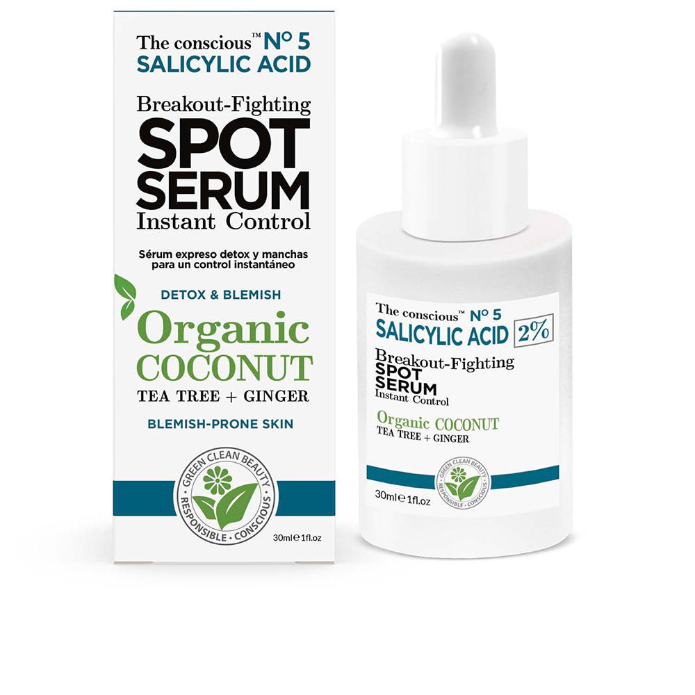 Biovene, The Conscious No.5, Salicylic Acid, Anti-Spots & Lightener, Serum, For Face, 30 ml