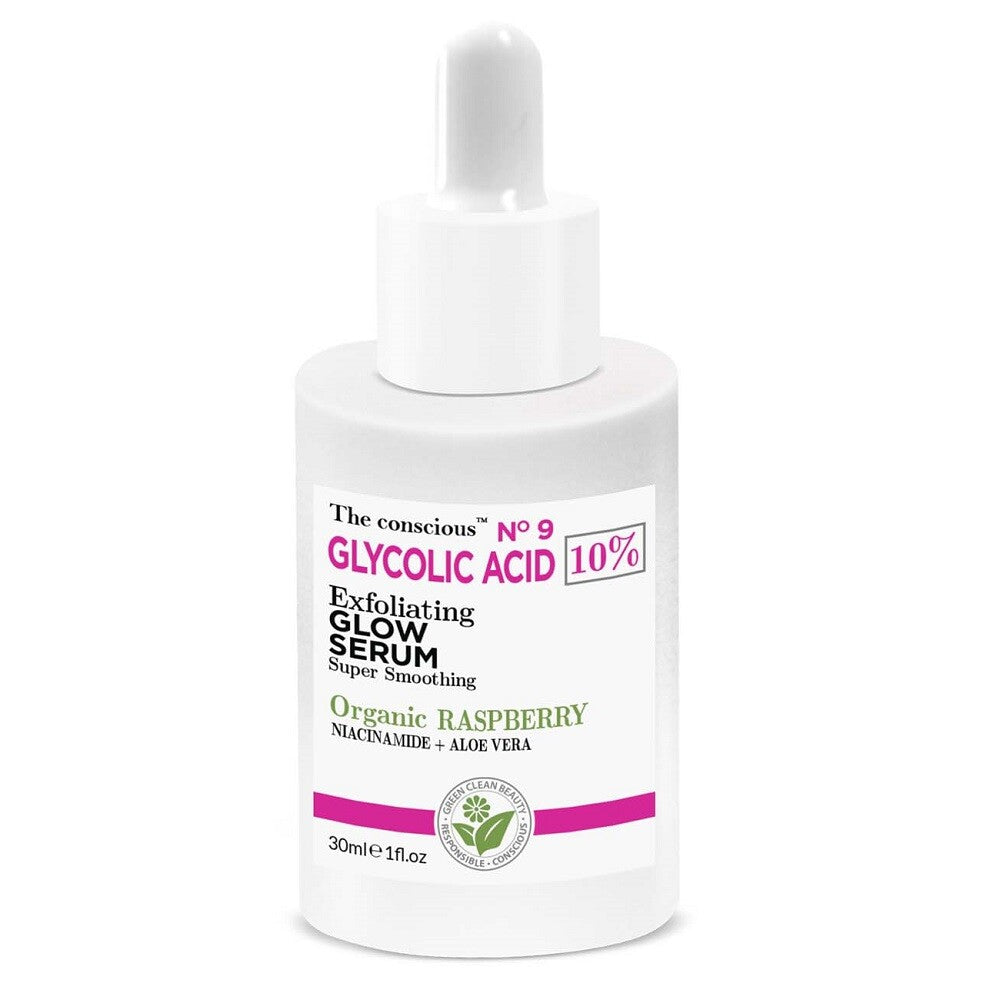 Biovene, The Conscious No.9, Glycolic Acid, Exfoliating, Serum, For Face, 30 ml