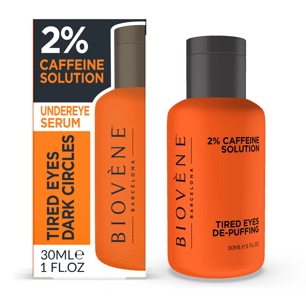 Biovene, Tired Eyes Dark Circles, 2% Caffeine, De-puffing, Eye Serum, 30 ml