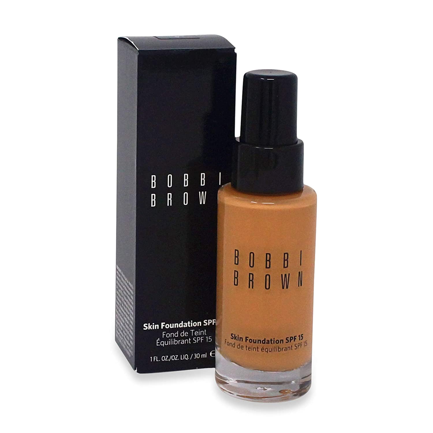 Bobbi Brown, Skin, Glycerin, Longwear, Liquid Foundation, 080, Neutral Almond, SPF 15, 30 ml - view 2