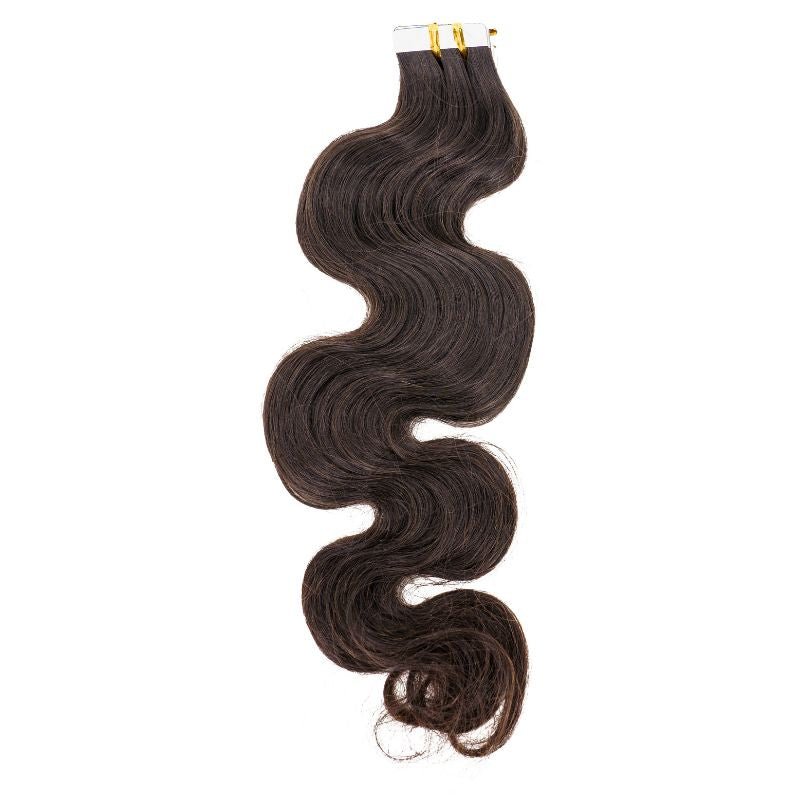Raw Body Wave 100% Human Hair Tape In Extensions Luxegan