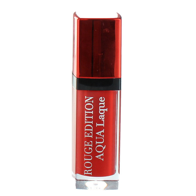 Bourjois, Rouge Edition Aqua Laque, Liquid Lipstick, 06, Feeling Reddy, 7.7 ml - view 2