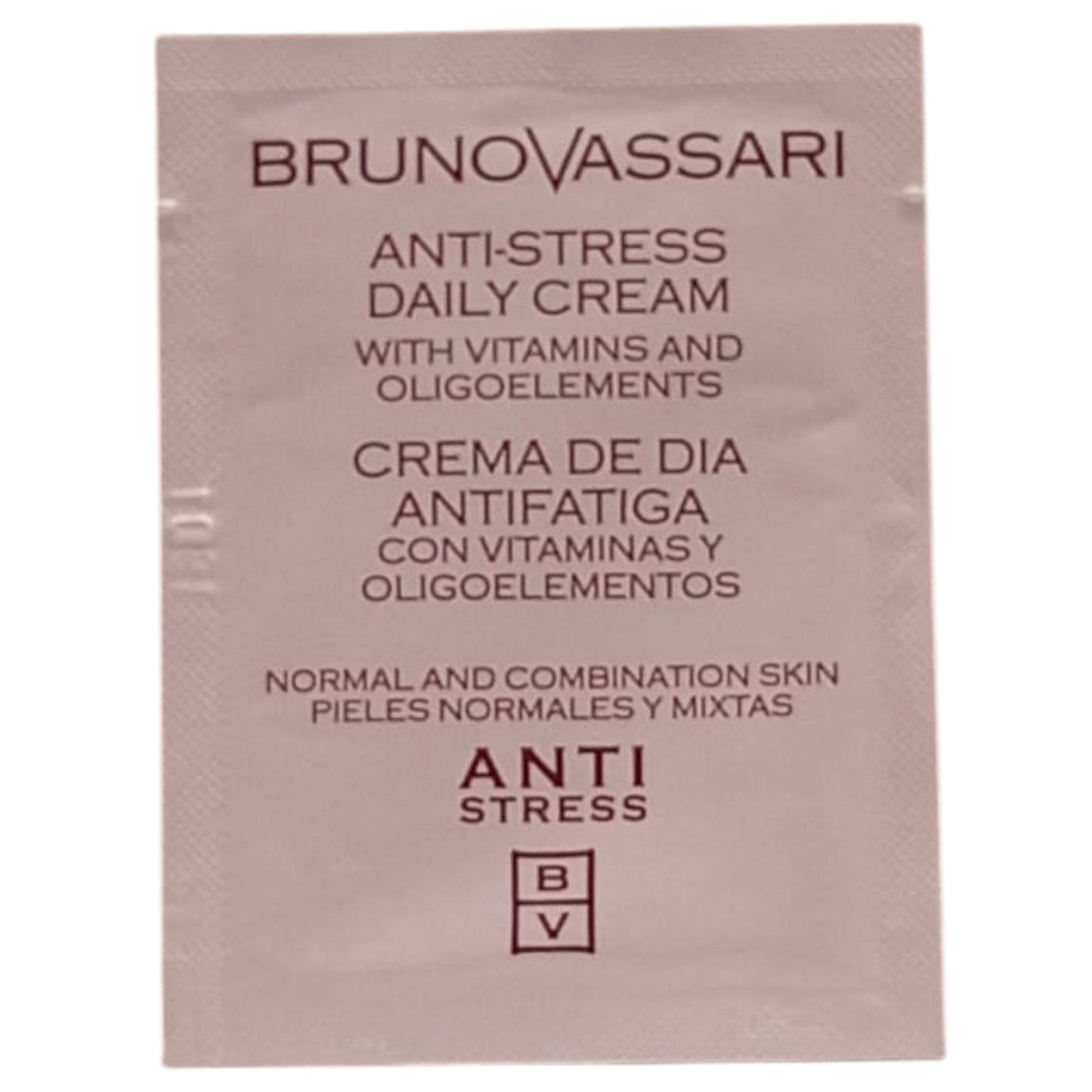 Bruno Vassari, Anti Stress, Anti-Fatigue, Daily, Cream, For Face, 3 ml *Sample - view 2