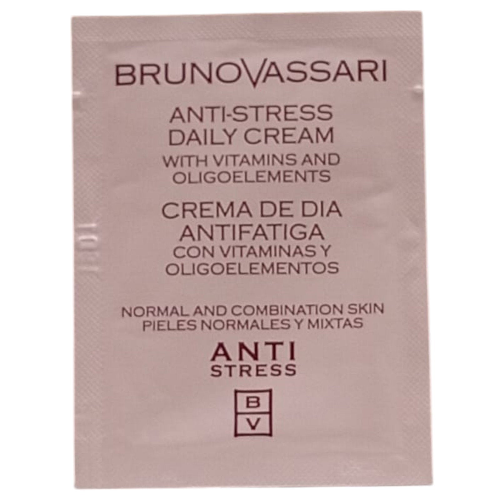 Bruno Vassari, Anti Stress, Anti-Fatigue, Daily, Cream, For Face, 3 ml *Sample - view 2