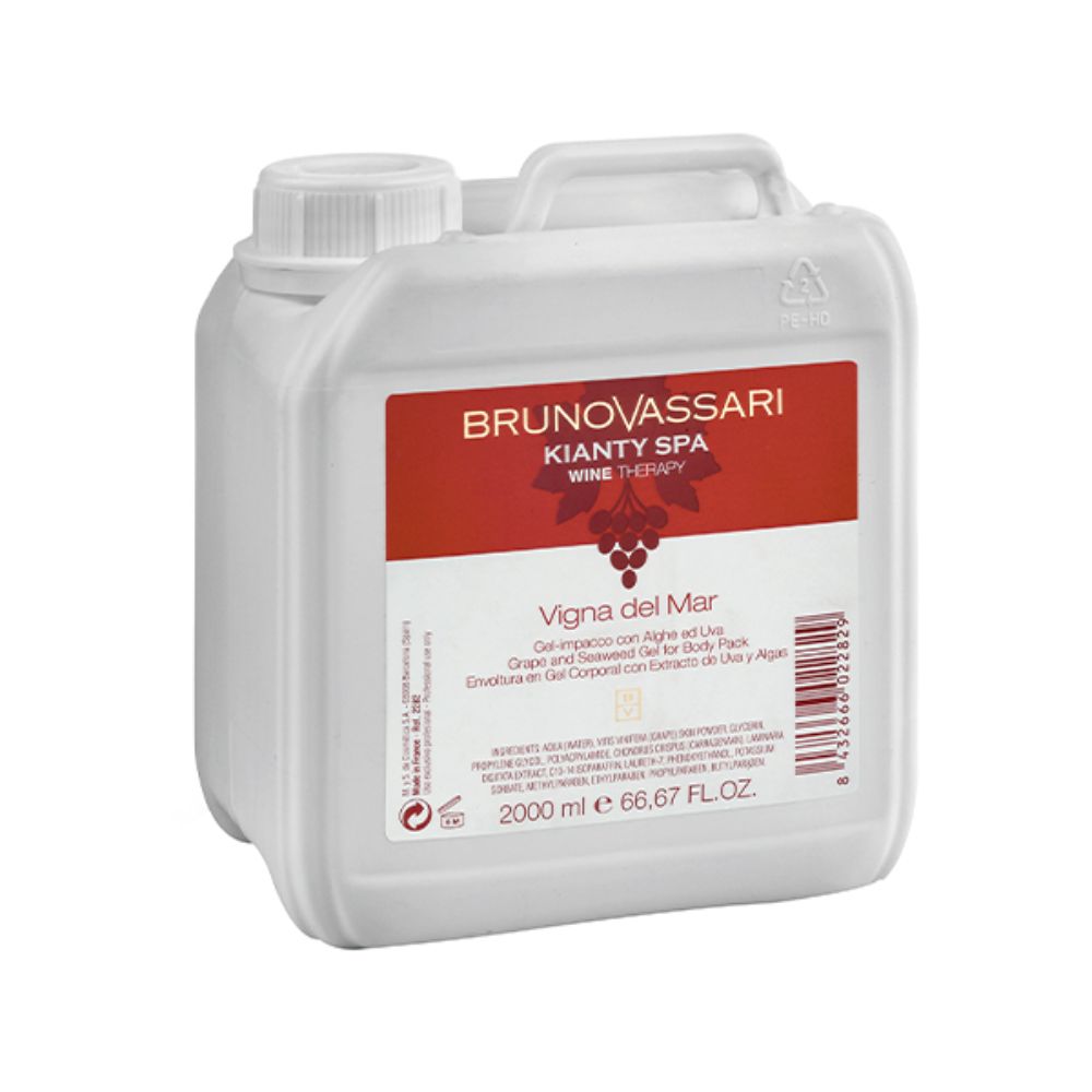 Bruno Vassari, Kianty SPA, Grape, Anti-Cellulite, Body Gel, 2000 ml - view 3