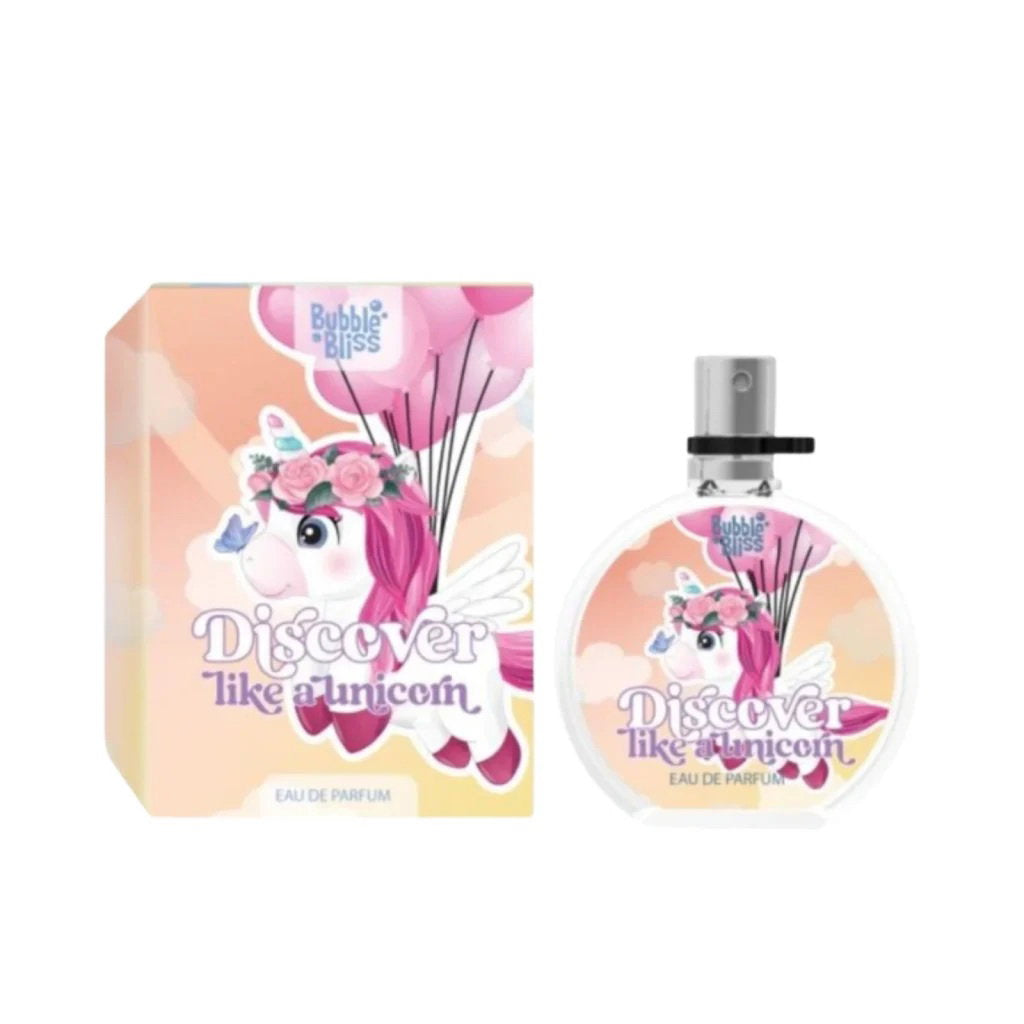 Bubble Bliss, Discover Like A Unicorn, Eau De Parfum, For Girls, 15 ml