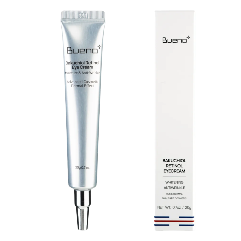 Bueno, Bakuchiol, Cruelty-Free, Anti-Aging, Anti-Wrinkle & Brightening, Day & Night, Eye Cream, 20 g