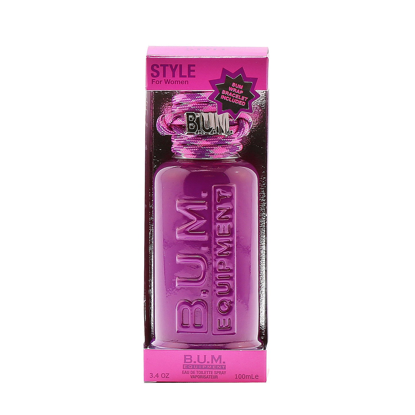 BUM Equipment, Style Wrap Bracelet, Eau De Toilette, For Women, 100 ml