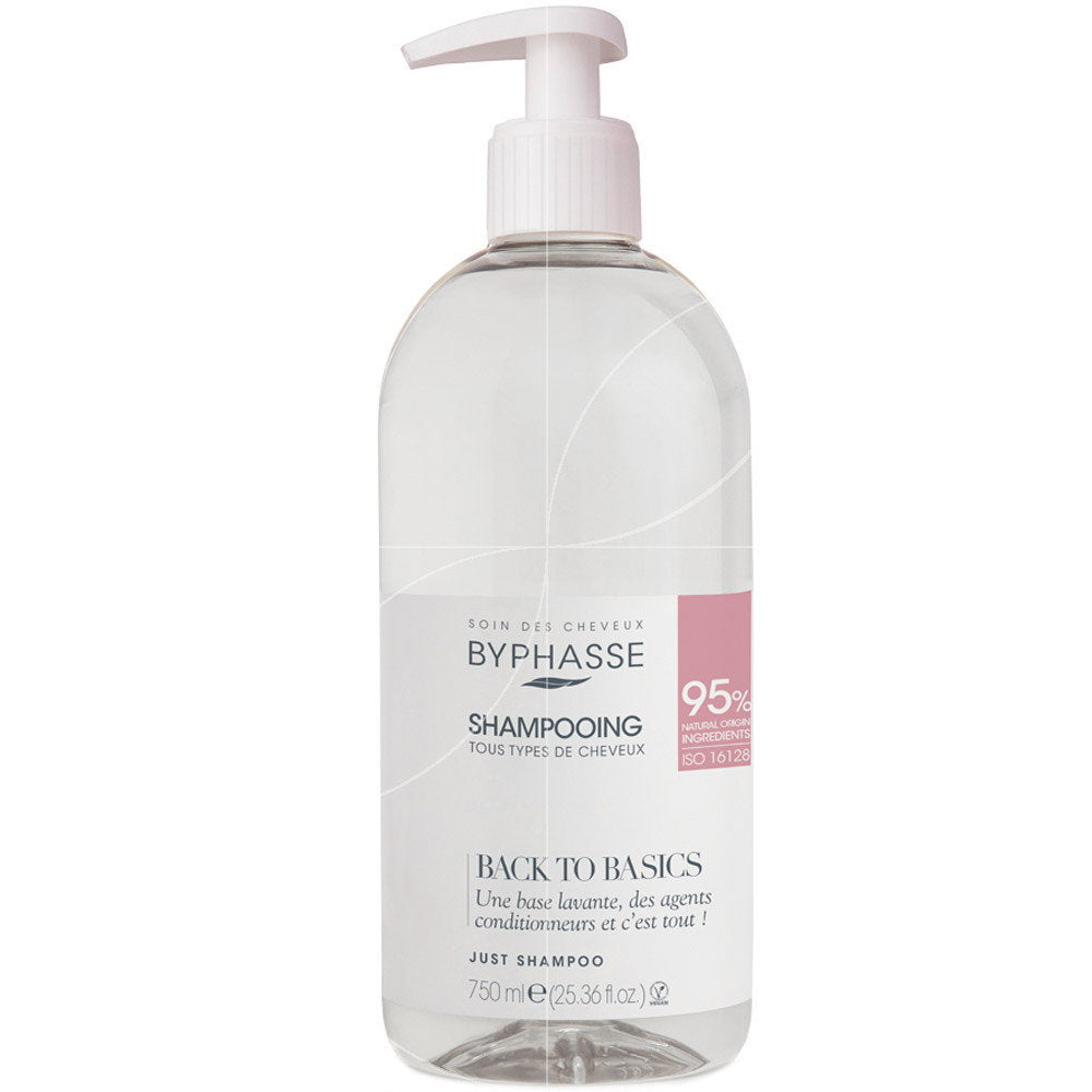 Byphasse, Back To Basics, Hair Shampoo, Gentle Cleansing, 750 ml *Tester