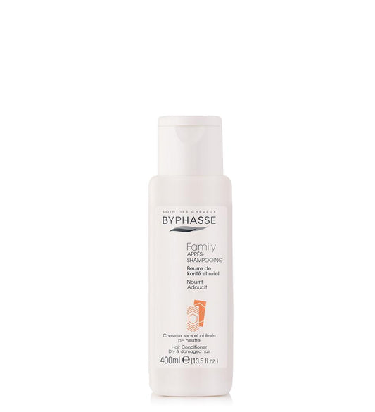 Byphasse, Family, Honey & Butter, Hair Conditioner, Nutritiv Riche, 400 ml *Tester