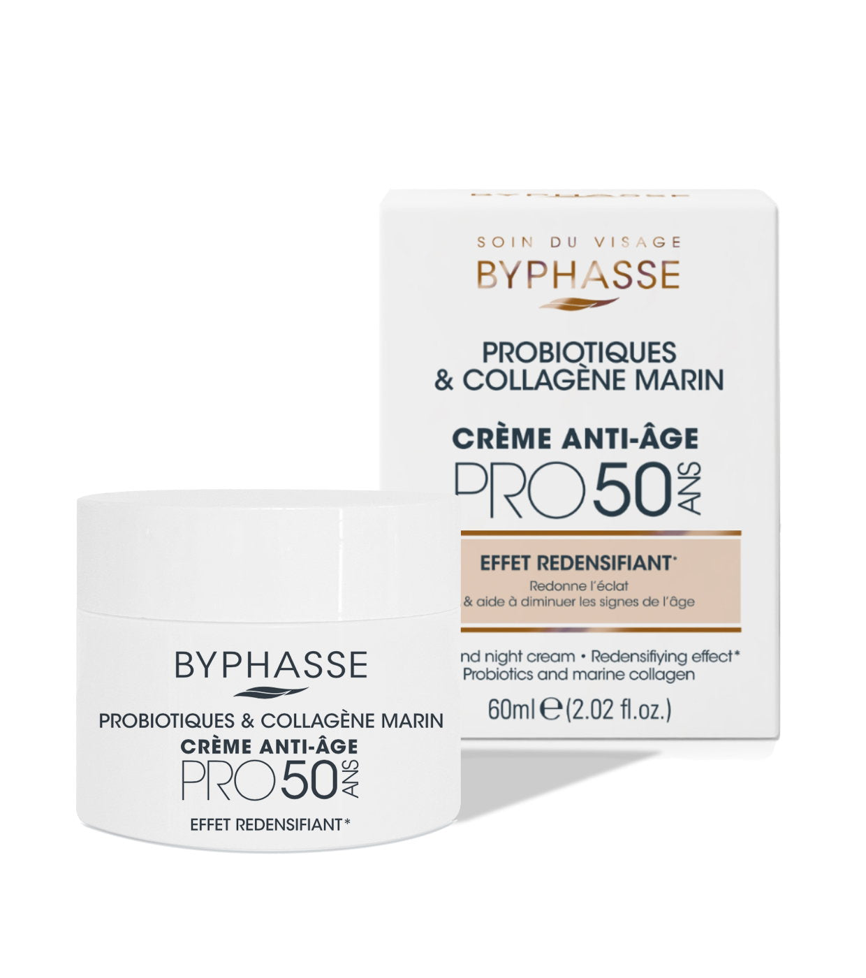 Byphasse, Pro 50, Anti-Ageing, Cream, For Face, 60 ml