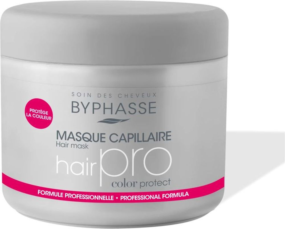 Byphasse, Pro Color, Hair Treatment Cream Mask, Color Protection, 500 ml *Tester