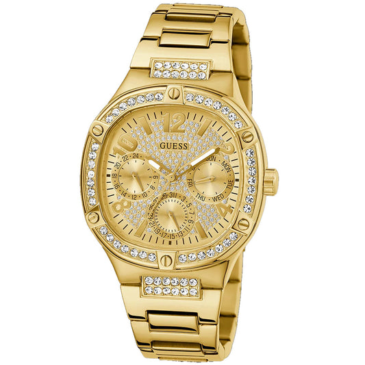 Guess Reloj multifunción dorado para mujer