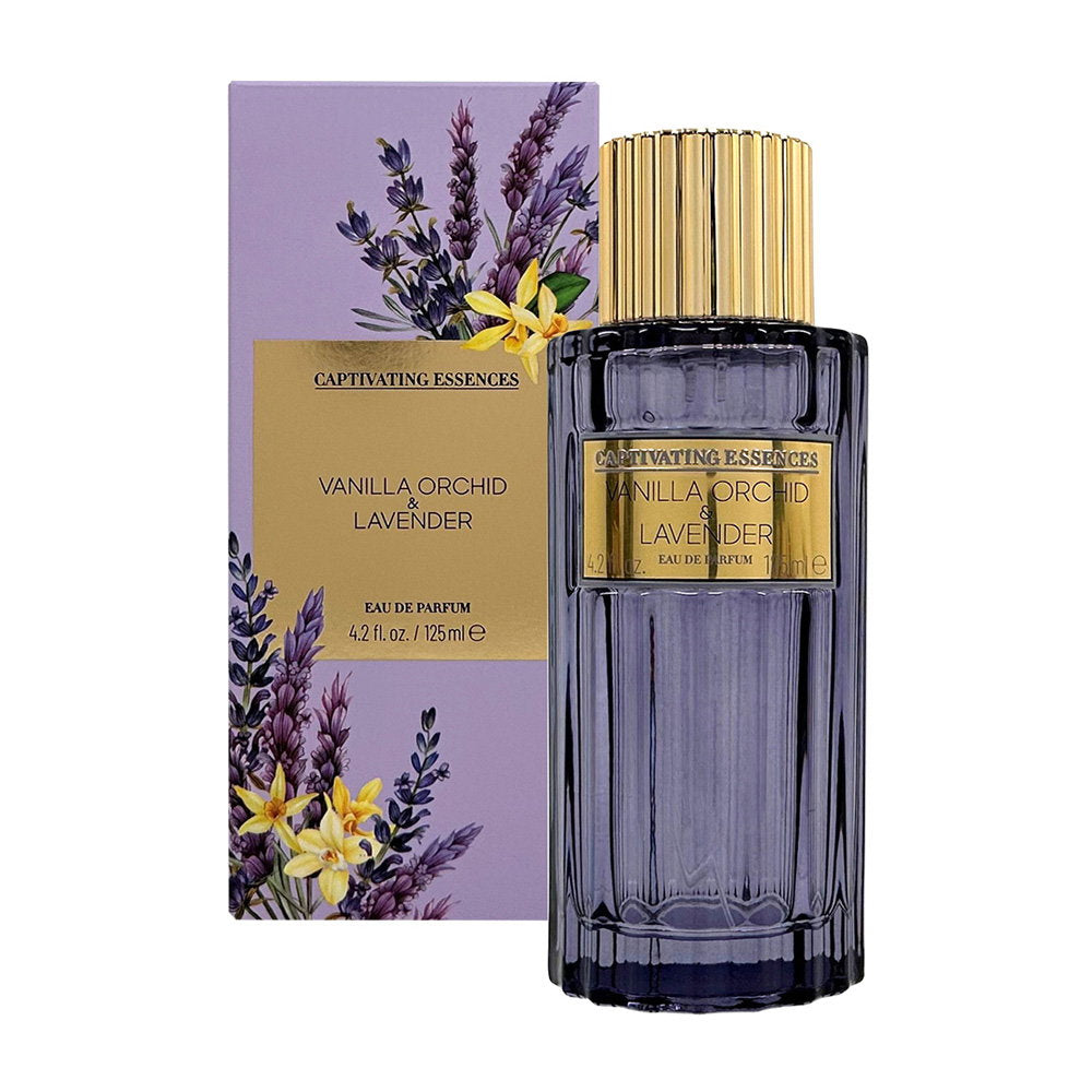 Captivating Essence, Vanilla Orchid & Lavender, Eau De Parfum, For Women, 125 ml