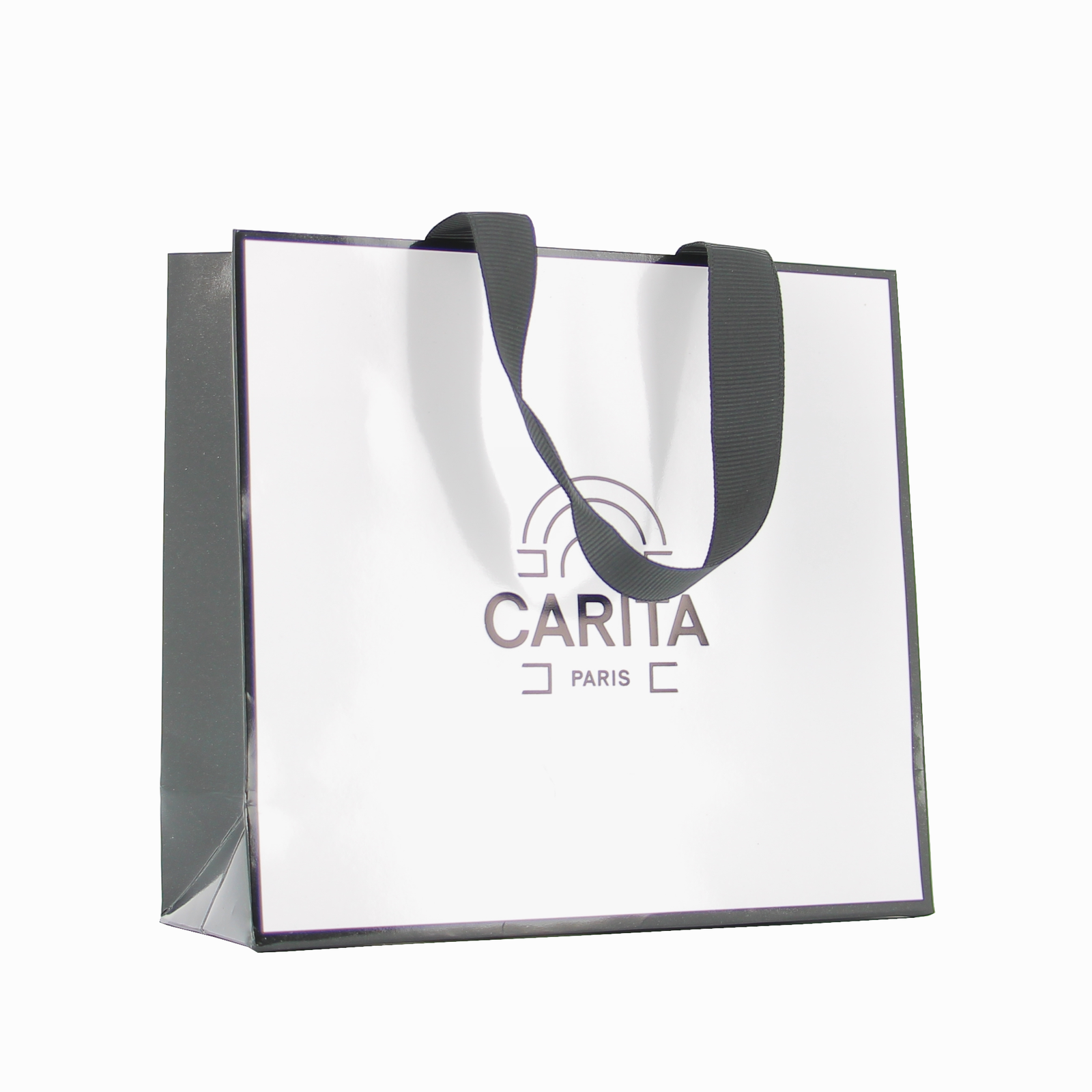 Carita Paris, Carita, Shopping, GWP Cardboard Bag, Ivory, Size S - view 2