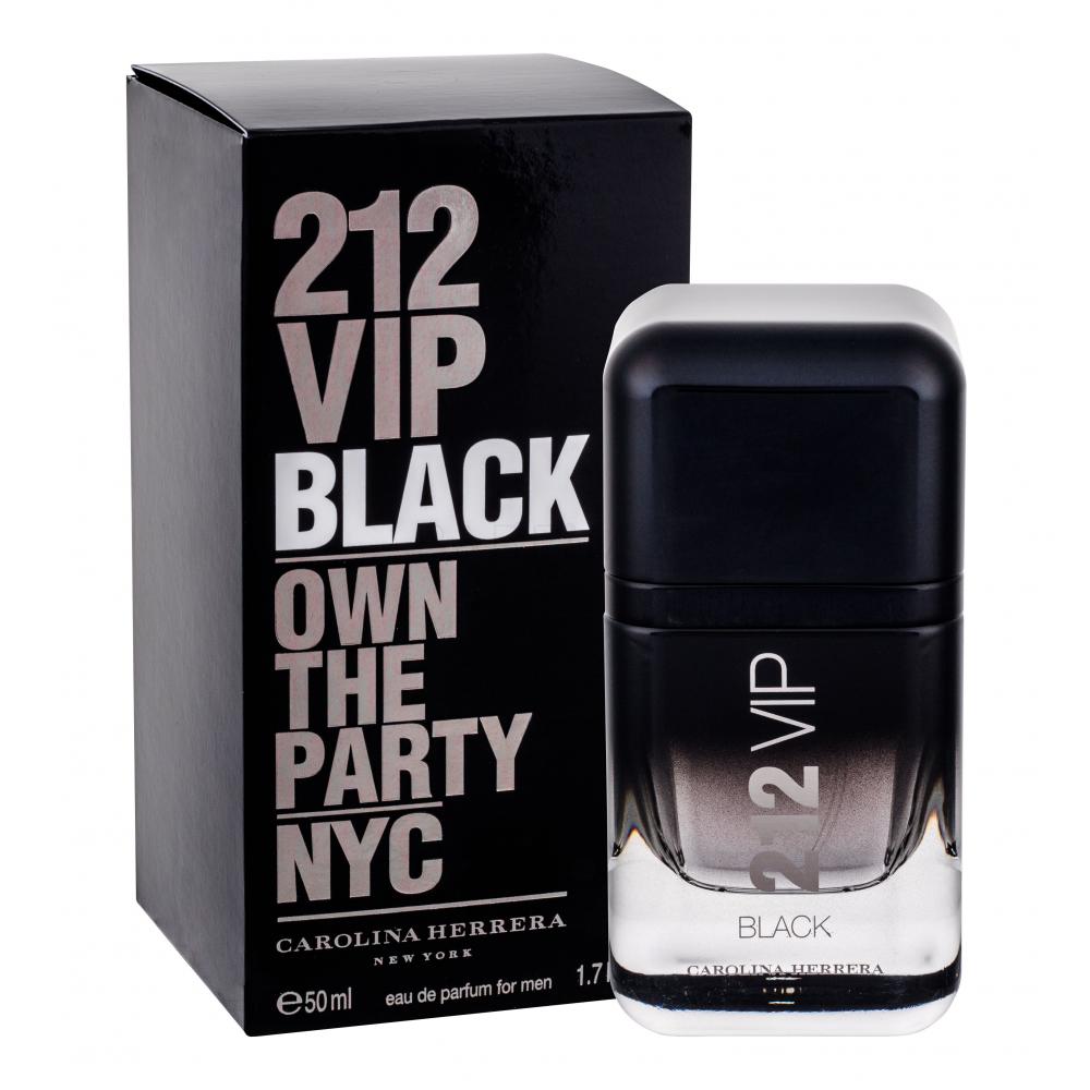 Carolina Herrera, 212 VIP Black, Eau De Parfum, For Men, 50 ml