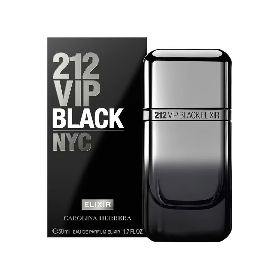 Carolina Herrera, 212 VIP Black Elixir, Eau De Parfum, For Men, 50 ml