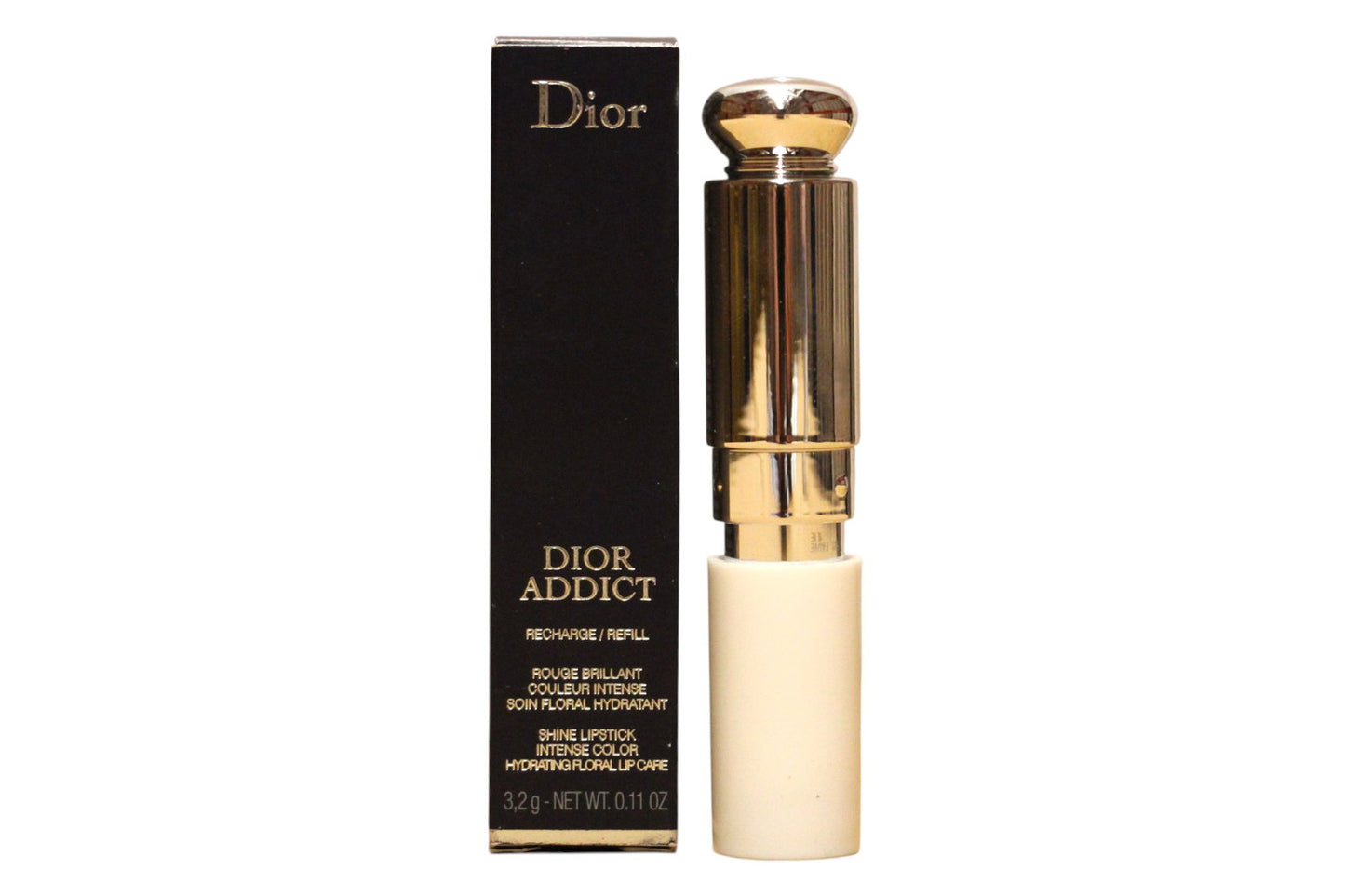 Christian Dior, Addict, Shine, Cream Lipstick, 531, Fauvre, Refill, 3.2 g