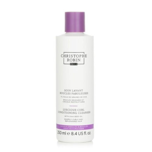 Christophe Robin, Luscious Curl, Chia Seeds Oil, Hair Shampoo, Curl Defining, 250 ml