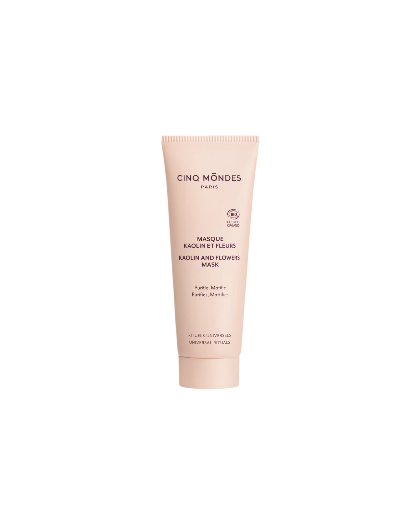Cinq Mondes, Kaolin and Floral, Purifying, Cream Mask, For Face, 60 ml